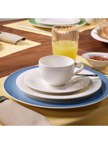 Villeroy & Boch 6er Set Kaffeeuntertassen New Cottage Basic ø 16,7 cm in weiß
