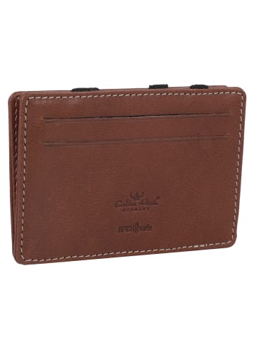 Golden Head Bari Kreditkartenetui Leder 7 cm cognac