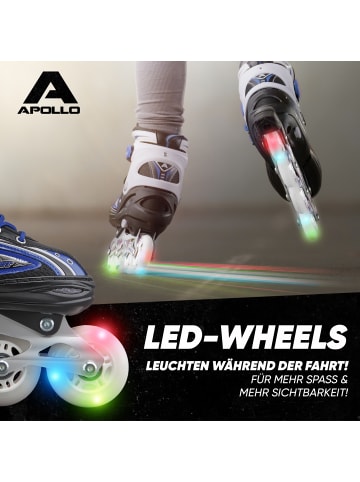 Apollo Inline Skates " Super Blades X-Pro " in blau