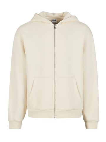 Urban Classics Sweat & Fleece - Hoodies Zipthrough in whitesand