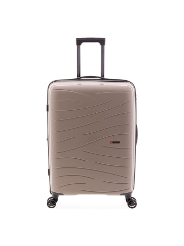 Gladiator 1700 4 Rollen Trolley 68 cm mit Dehnfalte in beige