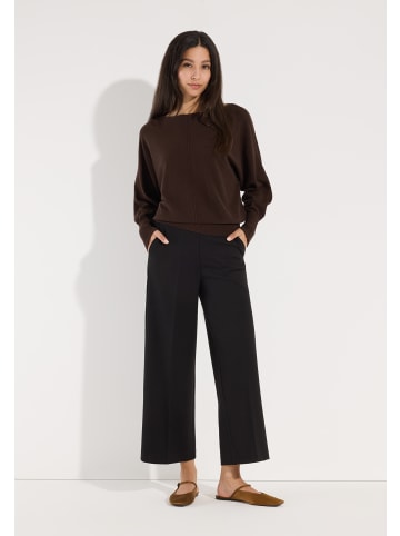 More & More weiter Oversize-Pullover, Fledermausärmel in brown