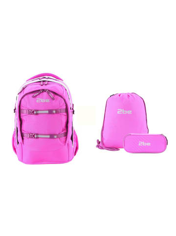 2Be Schulrucksack in fuchsia