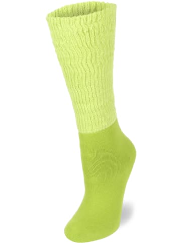 normani 2 Paar Vollfrottee-Socken Casual Couch in Kiwi