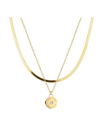 LIEBESKIND BERLIN Halsketten-Set Sparkling Layerin in gold
