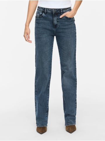 Noisy may Straight Fit Jeans in Dark Blue Denim1