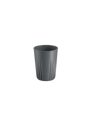 APS Mehrwegbecher -TO GO- Ø 8,5 cm, H: 11 cm, 300 ml, anthrazit