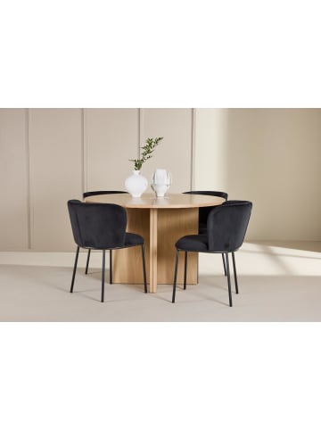 ebuy24 Essgruppe Strada Whitewash 120 x 120 cm