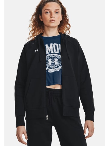 Under Armour Sweatjacke in schwarz