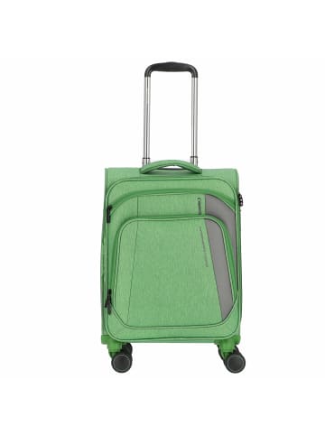 March15 Seychelles - 4-Rollen Kabinentrolley S 52 cm erw. USB in moss green