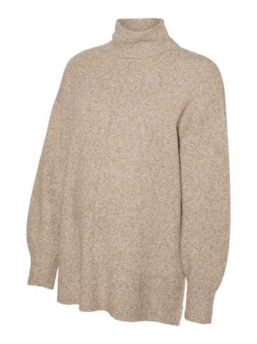 Vero Moda Strickpullover in Sepia Tint