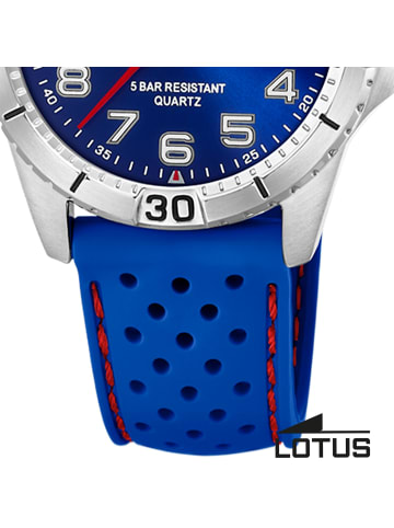Lotus Analog-Armbanduhr Lotus Junior blau mittel (ca. 34mm)
