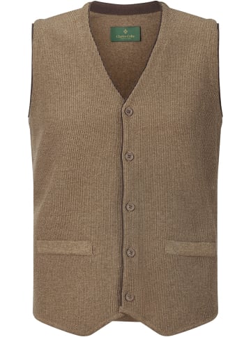 Charles Colby Strickweste KEVAN in beige