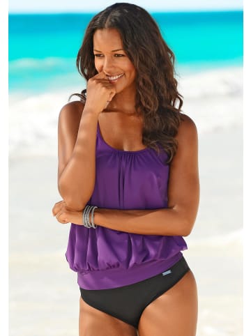LASCANA Oversize-Tankini in aubergine