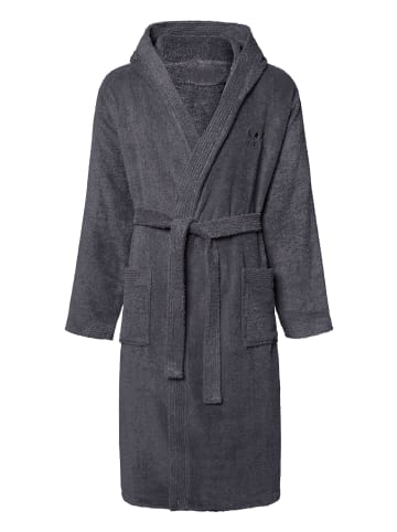 Chiemsee Bademantel Bathrobe Unisex in grau