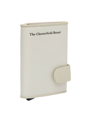 The Chesterfield Brand Delsbo Geldbörse RFID Schutz Leder 7.5 cm in off white