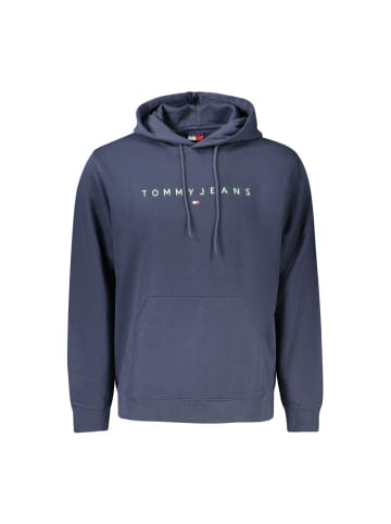 Tommy Hilfiger Blau Baumwolle Herren Hoodie Sweatshirt