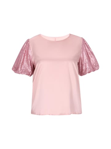 Joella Women Plus Size Blouse in PINK