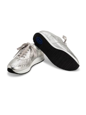 VITAFORM Hirschleder Sneaker in silber