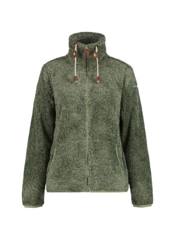 Icepeak Colony Teddy Fleecejacke in Dunklegrün