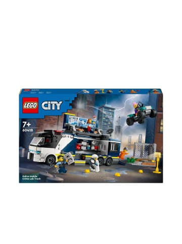 LEGO Bausteine City Polizeitruck mit Labor, ab 7 Jahre