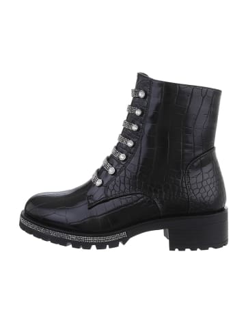 Ital-Design Stiefelette in Schwarz