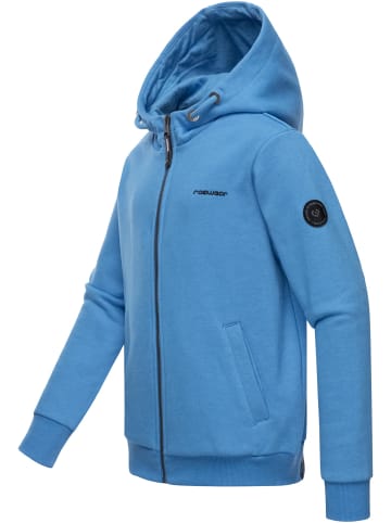 ragwear Sweatjacke Nathius Zip in Blue