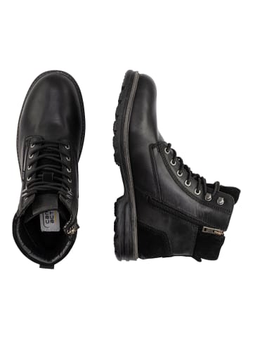 Camel Active DARWIN Leder Boot in Schwarz