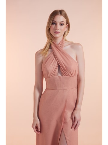 Unique Kleid Shining Elegance Dress in Rose Gold