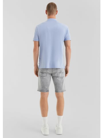 QS Polo-Shirt  in  5320_himmelblau