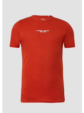 s.Oliver T-Shirt in 35D2_mohnrot
