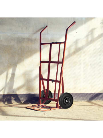 relaxdays 2x Sackkarrenrad 3.00-4 Schwarz-Schwarz