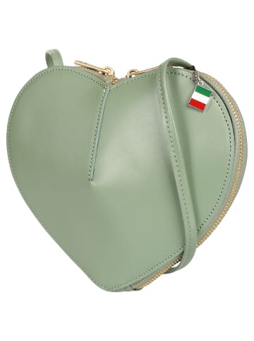 Florence Florence Umhängetasche Leder lindgrün ca. 22cm