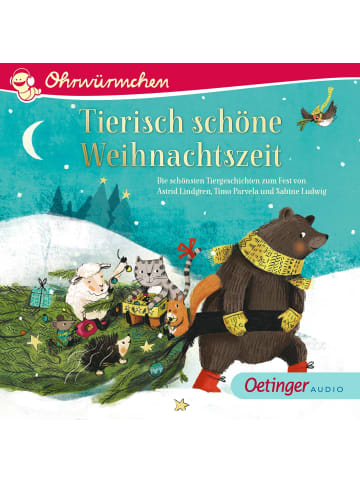 Oetinger Media Tierisch schöne Weihnachtszeit | Die schönsten Tiergeschichten zum Fest von...