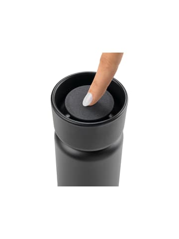 Zone Denmark Thermobecher mit zwei Deckeln Singles in Black