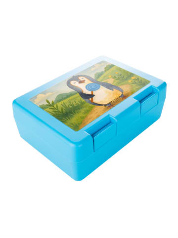 Mr. & Mrs. Panda Snackbox Pinguin Lolli Design ohne Spruch in Weiß