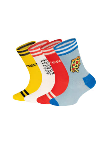 Happy Socks Socken Pizza and Ketchup in Multicolor