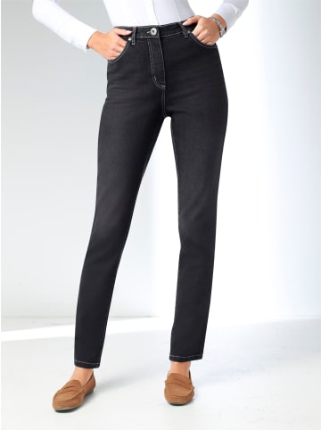 Sieh an! Stretch-Jeans in black-denim