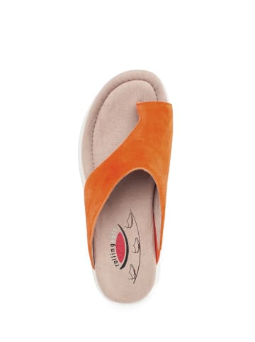 Gabor rollingsoft by Pantolette in orange