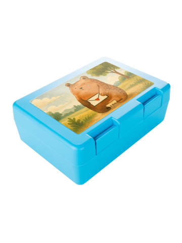 Mr. & Mrs. Panda Bentobox Bär Vermissen Design ohne Spruch in Weiß