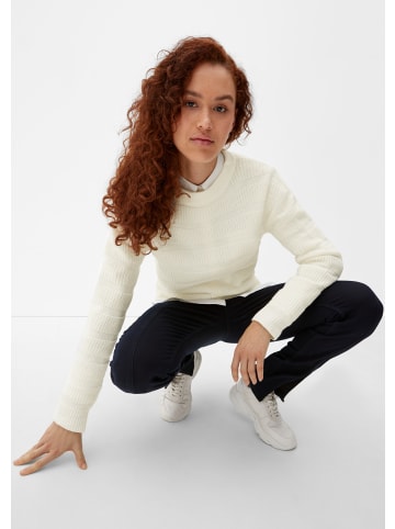 QS Strickpullover in 0200_ecru