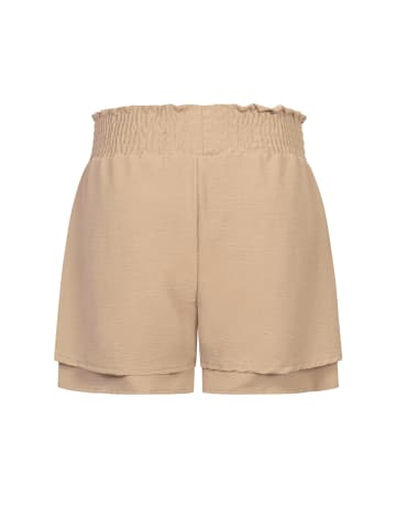 Cloud5ive Cloud5ive Musselin Shorts 2-Lagig mit Gummibund in beige