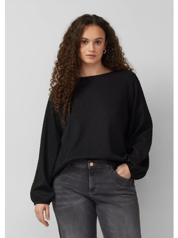 QS T-Shirt in 9999_schwarz