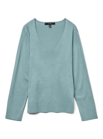 Vero Moda Strickpullover in Gray Mist