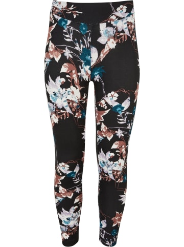 Urban Classics Leggings in blacksoftflower