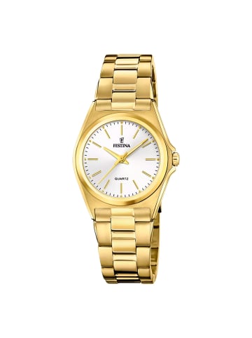Festina Edelstahl gold Damenuhr 31mm