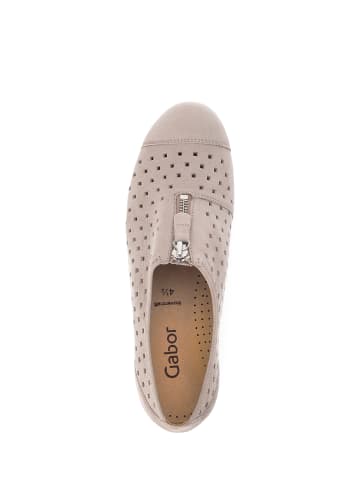 Gabor Fashion sportliche Ballerinas in beige