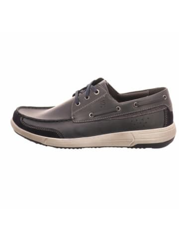 Josef Seibel Freizeit Schnürer für Herren in dunkel-blau