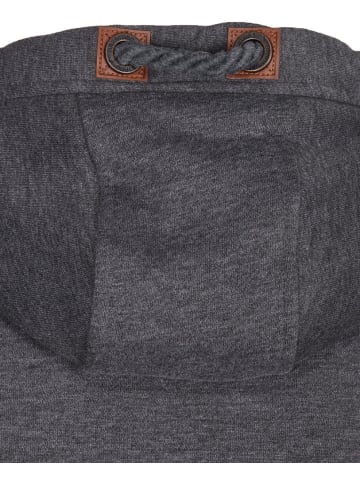 naketano Hoodie "Schwarzkopf" in Grau