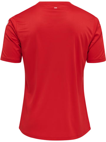 Hummel T-Shirt Hmlcore Herren in TRUE RED/WHITE